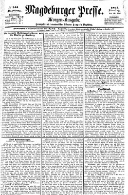 Magdeburger Presse. Morgen-Ausgabe (Magdeburger Presse) Dienstag 16. Mai 1865