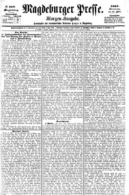 Magdeburger Presse. Morgen-Ausgabe (Magdeburger Presse) Sonntag 11. Juni 1865