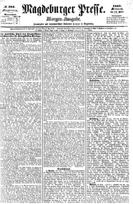 Magdeburger Presse. Morgen-Ausgabe (Magdeburger Presse) Mittwoch 14. Juni 1865