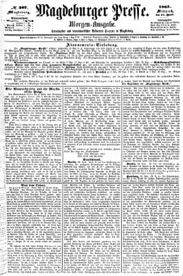 Magdeburger Presse. Morgen-Ausgabe (Magdeburger Presse) Mittwoch 21. Juni 1865