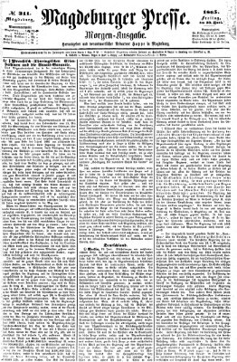 Magdeburger Presse. Morgen-Ausgabe (Magdeburger Presse) Freitag 23. Juni 1865