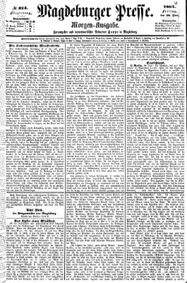 Magdeburger Presse. Morgen-Ausgabe (Magdeburger Presse) Freitag 30. Juni 1865