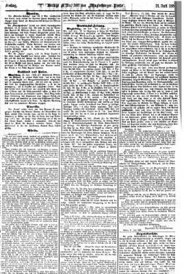 Magdeburger Presse. Morgen-Ausgabe (Magdeburger Presse) Freitag 21. Juli 1865