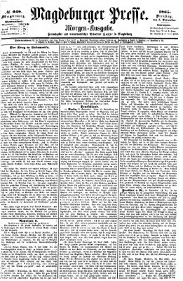 Magdeburger Presse. Morgen-Ausgabe (Magdeburger Presse) Dienstag 5. September 1865