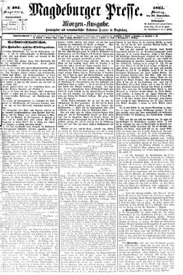 Magdeburger Presse. Morgen-Ausgabe (Magdeburger Presse) Montag 25. September 1865