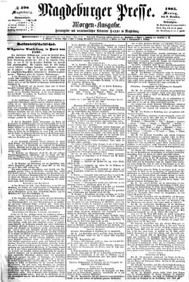 Magdeburger Presse. Morgen-Ausgabe (Magdeburger Presse) Montag 2. Oktober 1865