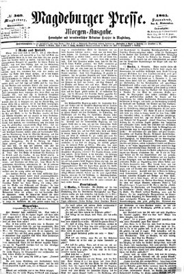 Magdeburger Presse. Morgen-Ausgabe (Magdeburger Presse) Samstag 4. November 1865