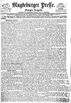 Magdeburger Presse. Morgen-Ausgabe (Magdeburger Presse) Sonntag 31. Dezember 1865