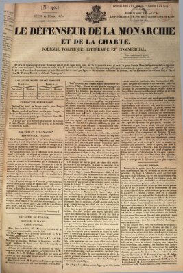 Le défenseur de la monarchie et de la charte Donnerstag 11. Februar 1830