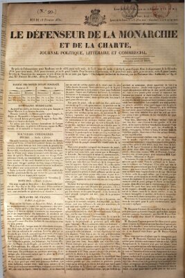 Le défenseur de la monarchie et de la charte Donnerstag 18. Februar 1830