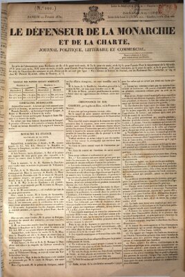 Le défenseur de la monarchie et de la charte Samstag 20. Februar 1830