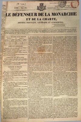 Le défenseur de la monarchie et de la charte Montag 1. März 1830