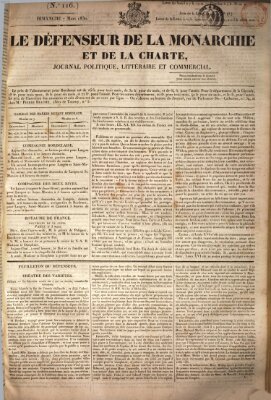 Le défenseur de la monarchie et de la charte Sonntag 7. März 1830