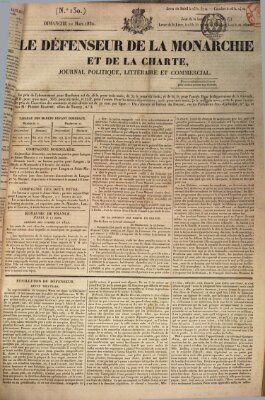 Le défenseur de la monarchie et de la charte Sonntag 21. März 1830