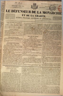 Le défenseur de la monarchie et de la charte Sonntag 28. März 1830