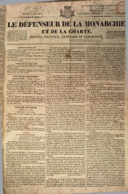 Le défenseur de la monarchie et de la charte Montag 5. April 1830