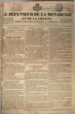 Le défenseur de la monarchie et de la charte Donnerstag 22. April 1830