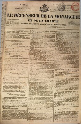 Le défenseur de la monarchie et de la charte Freitag 23. April 1830