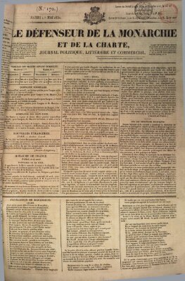 Le défenseur de la monarchie et de la charte Samstag 1. Mai 1830