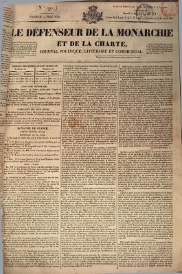 Le défenseur de la monarchie et de la charte Samstag 22. Mai 1830