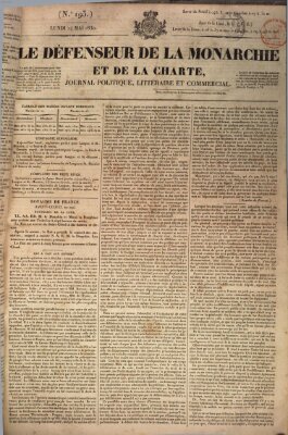 Le défenseur de la monarchie et de la charte Montag 24. Mai 1830