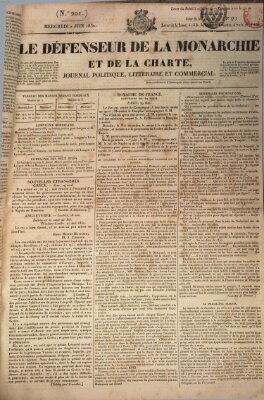 Le défenseur de la monarchie et de la charte Mittwoch 2. Juni 1830