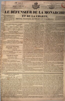 Le défenseur de la monarchie et de la charte Dienstag 22. Juni 1830