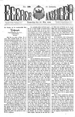 Egerer Anzeiger Donnerstag 12. Mai 1864