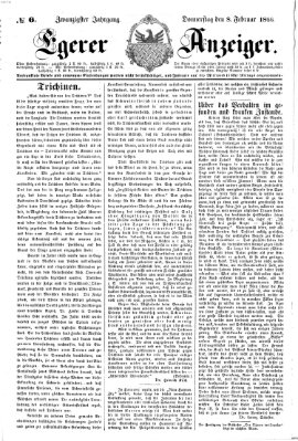 Egerer Anzeiger Donnerstag 8. Februar 1866