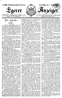 Egerer Anzeiger Donnerstag 7. März 1867