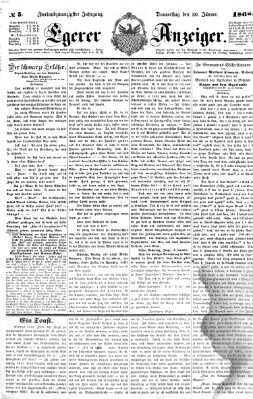 Egerer Anzeiger Donnerstag 30. Januar 1868