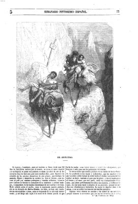 Semanario pintoresco español Sonntag 1. Februar 1852