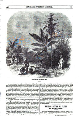 Semanario pintoresco español Sonntag 7. November 1852