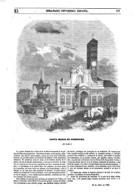 Semanario pintoresco español Sonntag 10. April 1853