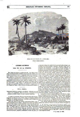 Semanario pintoresco español Sonntag 17. April 1853