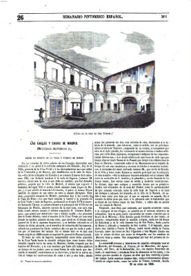 Semanario pintoresco español Sonntag 26. Juni 1853