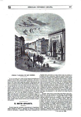 Semanario pintoresco español Sonntag 7. August 1853