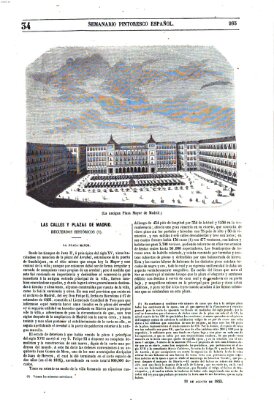 Semanario pintoresco español Sonntag 21. August 1853