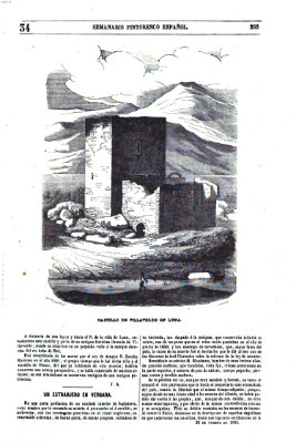 Semanario pintoresco español Sonntag 20. August 1854