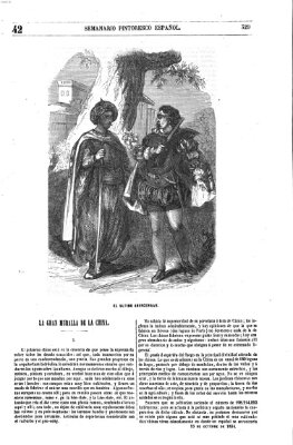 Semanario pintoresco español Sonntag 15. Oktober 1854