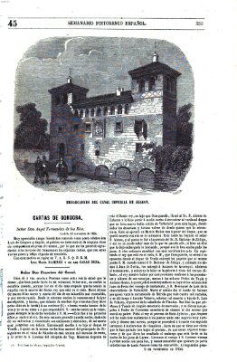 Semanario pintoresco español Sonntag 5. November 1854