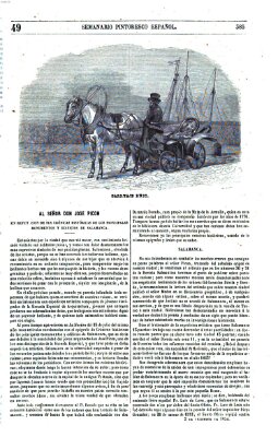 Semanario pintoresco español Sonntag 3. Dezember 1854