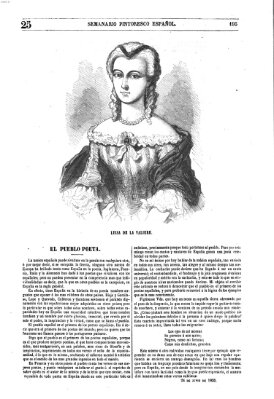 Semanario pintoresco español Sonntag 24. Juni 1855