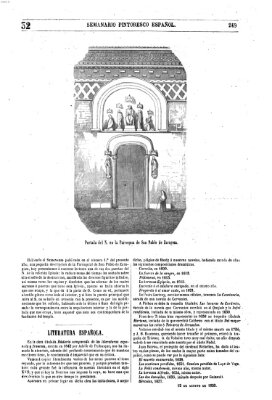 Semanario pintoresco español Sonntag 12. August 1855