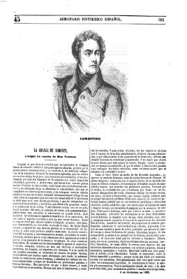 Semanario pintoresco español Sonntag 4. November 1855