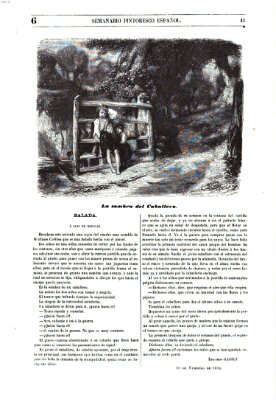 Semanario pintoresco español Sonntag 10. Februar 1856