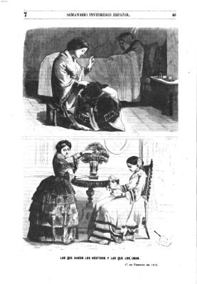 Semanario pintoresco español Sonntag 17. Februar 1856