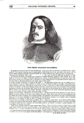 Semanario pintoresco español Sonntag 23. März 1856