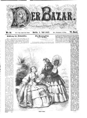 Der Bazar Mittwoch 1. Juli 1857