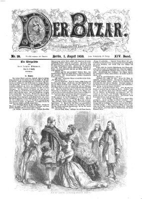 Der Bazar Montag 1. August 1859